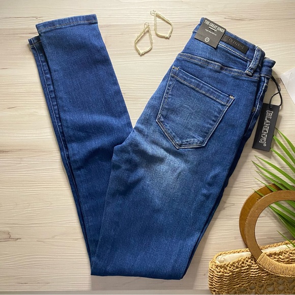 BLANKNYC Distressed High Rise Skinny Jeans - Picture 2 of 14